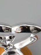 УЦЕНКА Подсвечник керамика на 1 свечу «Два сердца» серебро 11×8×12.5 см - Фото 7