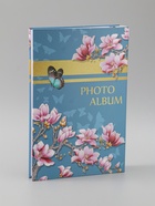 УЦЕНКА Фотоальбом на 300 фото 10×15 см «Цветы и бабочка», 33.6×23×5.5 см, МИКС - Фото 3