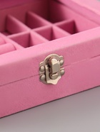 УЦЕНКА Шкатулка бархат для украшений «Розовая пастила» 4.5×20×15 см - Фото 6