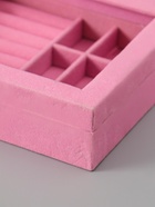 УЦЕНКА Шкатулка бархат для украшений «Розовая пастила» 4.5×20×15 см - Фото 8