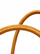 Корзина плетёная для хранения, 35×22×21 см, ручка h=17 см, пластиковая, коричневая - фото 68976933