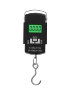 Весы - безмен LV-505, электронные, до 50 кг, точность до 10 г, подсветка, чёрные - Фото 1