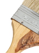 УЦЕНКА Кисть плоская ТУНДРА, смешанная щетина, деревянная рукоятка, 3", 75 мм - Фото 4