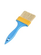 УЦЕНКА Кисть плоская ЛОМ промо, искусственная щетина, пластиковая рукоятка, 2.5", 63 мм - Фото 3