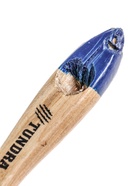 УЦЕНКА Кисть плоская ТУНДРА, натуральная щетина, деревянная рукоятка, 2.5", 63 мм - Фото 4