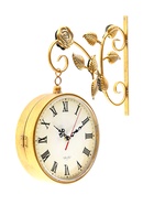 УЦЕНКА Часы настенные двусторонние «Финетти», на подвесе, d=21.5 см, 28×29.5 см - Фото 4