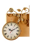 УЦЕНКА Часы настенные двусторонние «Финетти», на подвесе, d=21.5 см, 28×29.5 см - Фото 10