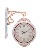 УЦЕНКА Часы настенные двусторонние, на подвесе, плавный ход, 36×32 см, d=27 см, циферблат 19 см 91 10986638