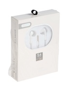 УЦЕНКА Наушники BYZ S4, проводные, вкладыши, микрофон, белые 10986639