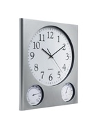 УЦЕНКА Часы настенные интерьерные «Верность», d=32.5 см, термометр, гигрометр, дискретный ход - Фото 2