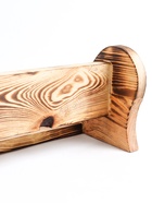 УЦЕНКА Полка вешалка большая, обожжённая, 6 крючков, 72×23×17 см - Фото 5