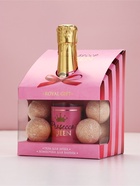 Подарочный набор: гель для душа шампанское и бомбочки для ванны МИКС, Чистое Счастье - фото 809491885