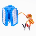 УЦЕНКА Фонарь кемпинговый, 6 Вт, SMD 2835, кабель l-1.5 м, с зажимом от 12 В, 12×5 см 10986669