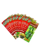 Набор семян Огурец пучковый, 10 сортов  (артикул 10947277)  большой выбор товаров оптом и в розницу по низким ценам с доставкой