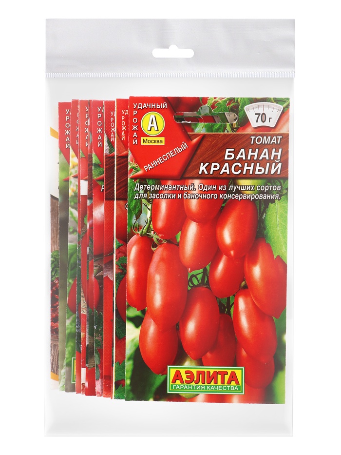 Набор семян Томат, низкорослый для открытого грунта и теплиц - Фото 1