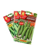 Набор "Семена Горох" (3 пакетов) Детский сахарный, Жемчужина, Медовик "Аэлита" (934494110) ОЗ   1094 - фото 809461914