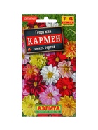 Набор Семена цветов Георгины махровая низкорослая (238760048) ВБ - фото 809462024