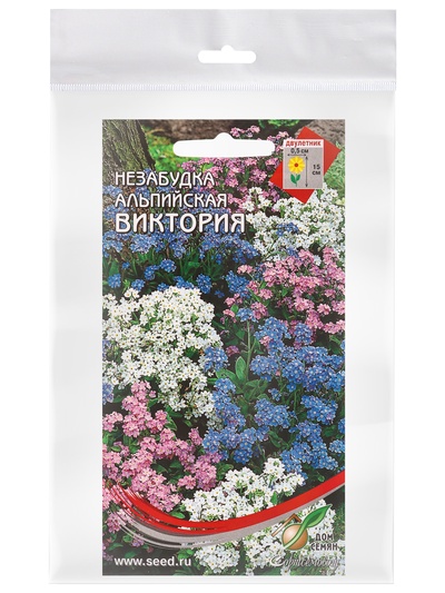 Семена цветов Незабудка многолетняя «Альпийская смесь», 70 семян, «Мой выбор»