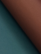 Бумага упаковочная крафт, двусторонняя, кофейный, изумрудный, 0.68×10±5% м - фото 68977264