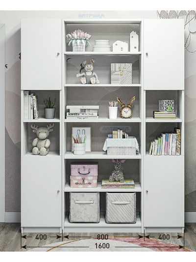 Модульная система «Радуга–5», комплект 3 предмета, 1600 мм, цвет белый