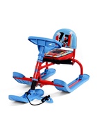 УЦЕНКА Снегокат «Twiny 1+» sportcar, со спинкой, голубой, красный, TW1+/SC Nika Kids 10986835