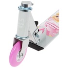 УЦЕНКА Самокат-снегокат 2 в 1 Snow Cat, колёса 100 мм, белый - Фото 12