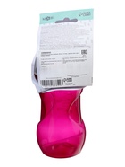 УЦЕНКА Бутылочка для кормления, 260 мл., от 6 мес., широкое горло, цвет розовый 10986842