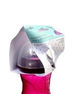 УЦЕНКА Бутылочка для кормления, 260 мл., от 6 мес., широкое горло, цвет розовый 10986842