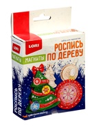 УЦЕНКА Роспись по дереву Магниты "Новогодние радости" Фнн-041 - Фото 2