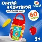 УЦЕНКА Набор считай и сортируй «Овощи» 10986846