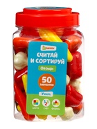 УЦЕНКА Набор считай и сортируй «Овощи» 10986846