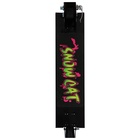 УЦЕНКА Самокат-снегокат 2 в 1 Snow Cat, колёса 100 мм, чёрный 10986851