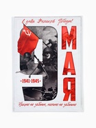 Набор плакатов к 9 Мая, размер А4, 6 шт (комплект 2 шт) - фото 68977281