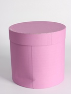 УЦЕНКА Набор круглых коробок 5 в 1 «Лаванда» 20×20×20 - 11×11×11 см 10986884