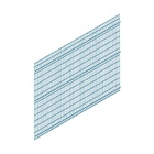 Панельное ограждение, 2.5×1.73 м, ячейка 55×200 мм, d=3.5 мм, синее - Фото 1