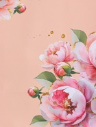 Пакет подарочный ламинированный «Цветы», нежно - розовый, 18×22.3×10 см - фото 68977319