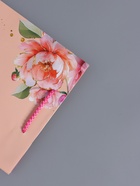 Пакет подарочный ламинированный «Цветы», нежно - розовый, 18×22.3×10 см - Фото 7