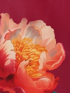 Пакет подарочный ламинированный «Пион», бордовый, 18×22.3×10 см - фото 68977331