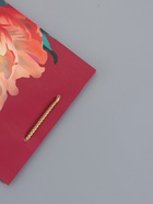 Пакет подарочный ламинированный «Пион», бордовый, 18×22.3×10 см - фото 68977334