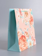 Пакет подарочный ламинированный «Чувства», 26×12×32 см - фото 68977410