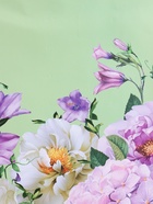 Пакет подарочный ламинированный «Цветы», 26×12×32 см - фото 68977427