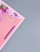 Пакет подарочный ламинированный «Цветочная радость», нежно - розовый, 26×12×32 см - Фото 7