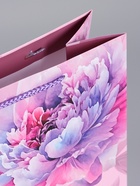 Пакет подарочный ламинированный «С пожеланием счастья», 26×12×32 см - фото 68977465