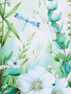 Пакет подарочный ламинированный «Летний лес», зелёный, 26×12×32 см - фото 68977475