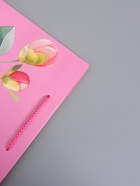 Пакет подарочный ламинированный «Счастья и радости», 26×12×32 см - фото 68977490