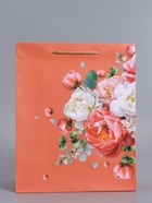 Пакет подарочный ламинированный «Нежность», 26×12×32 см - фото 68977528