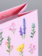 Пакет подарочный ламинированный «Время для себя», 26×12×32 см - фото 68977549