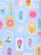 Пакет подарочный ламинированный «Цветы в рамке», 26×12×32 см - фото 68977559