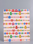 Пакет подарочный ламинированный «Бусы», 26×12×32 см - фото 68977564