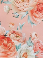 Пакет подарочный ламинированый «Цветочная радость», мятно - пудровый, 11.5×14.5×6.5 см - фото 68977595